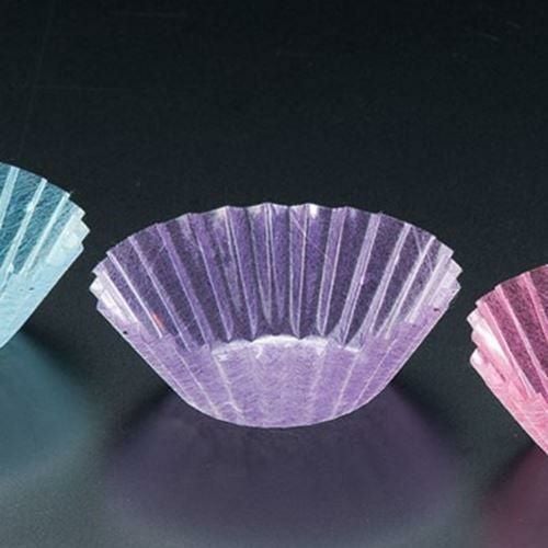 グルメカップ金箔紙 紫 φ75(500枚)