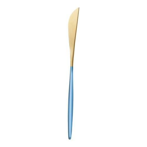 13-0リンクス ブルーゴールド テーブルナイフ(刃付)