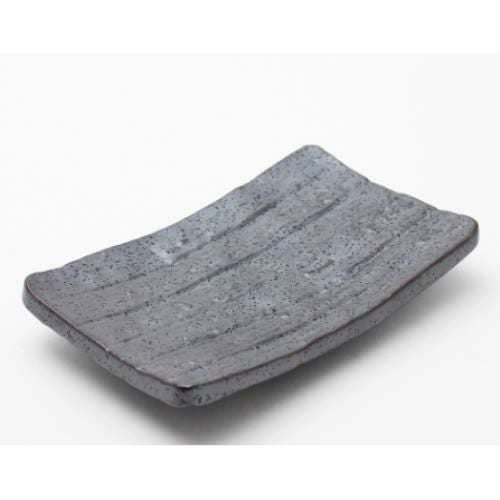 【飲食店定番】TB 南蛮天目 足付のり皿/10入