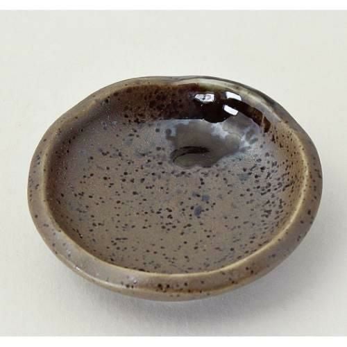 【飲食店定番】TB 波型豆皿 織部/15入