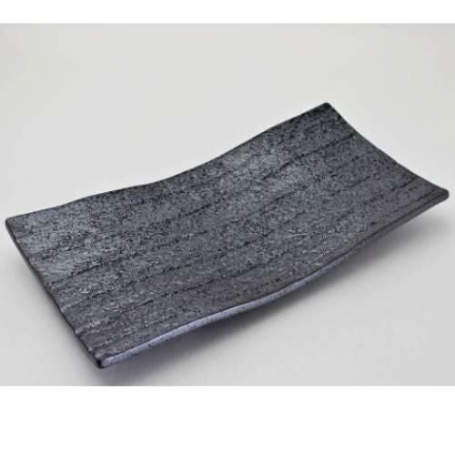 【飲食店定番】TB 南蛮天目まな板皿/1入