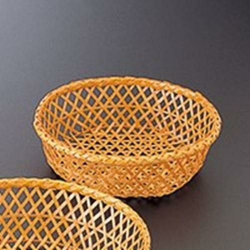 竹製受篭(茶)φ24