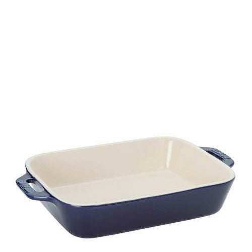 ストウブ セラミック レクタンギュラーディッシュ 14cm×11cm ブルー 40508－583