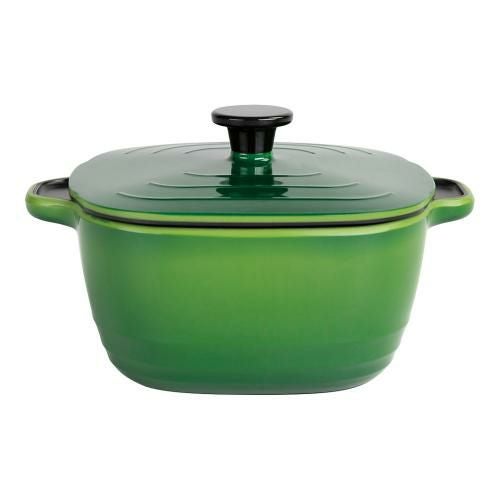 メラミン パールリバーポット 10cm グリーン