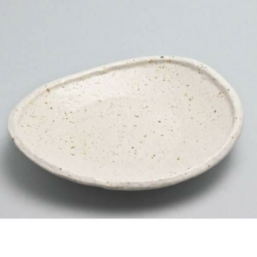 【飲食店定番】TB たまご型 取皿 白/10入