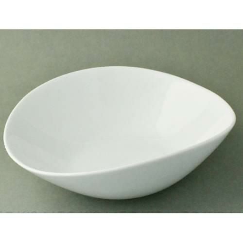 【飲食店定番】TB 楕円鉢 L 白/1入