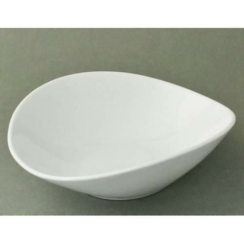 【飲食店定番】TB 楕円鉢 M 白/1入