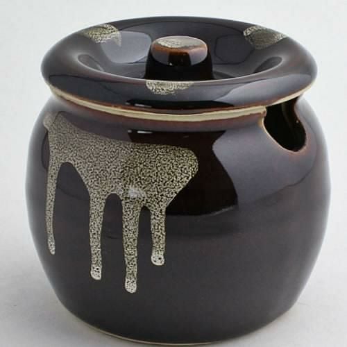 【飲食店定番】TB 口切3号カメ 天目/1入