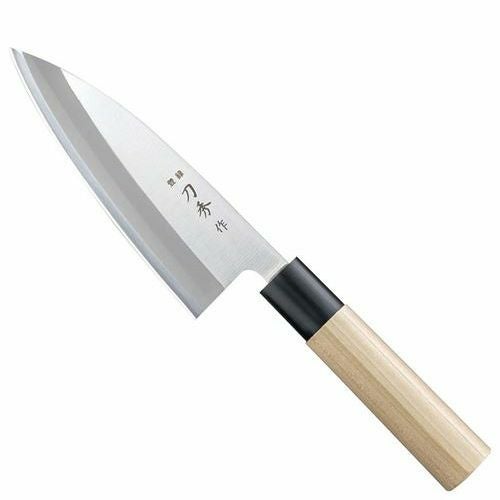 刀秀作 モリブデンバナジウム鋼 出刃(左用)FC－371 16.5cm