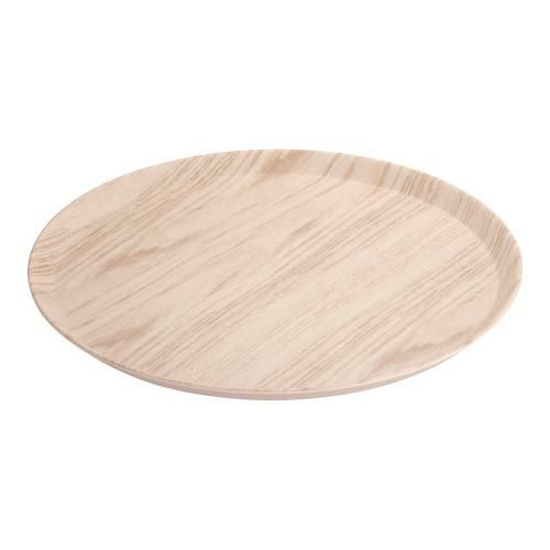 MLV ドームカバー用メラミントレー木目 10インチ