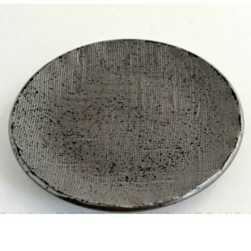 【飲食店定番】TB 布目4.0皿 天目/20入