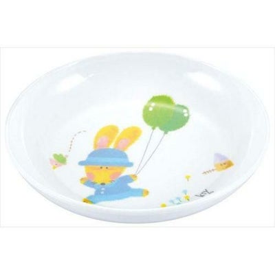 メラミン子供食器 スイートラビット 菜皿 小 D10SR 【グループA】