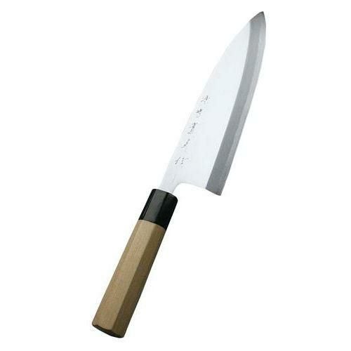 堺實光 紋鍛(青二鋼)出刃 21cm