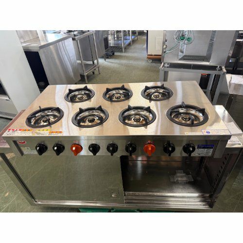 中古】ガステーブルコンロ タニコー TGU-75 幅750×奥行500×高さ185