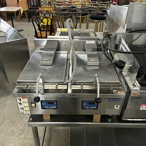 業界最長1年保証】【中古】自動餃子焼器 タニコー TZ-60GF-3 幅600