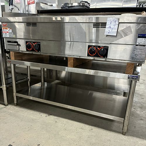 業務用/新品】【マルゼン】ガスレンジ 4口 コンベクションオーブン RGR