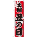 「土用 丑の日」 のぼり屋工房【N】【受注生産品】