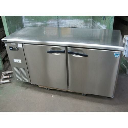 中古】冷蔵コールドテーブル 大和冷機 5861CD-PF-1 幅1500×奥行600×高