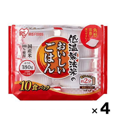低温製法米のおいしいご飯180g × 40食 /