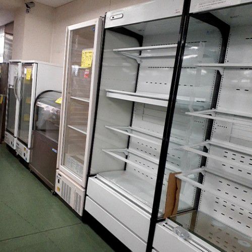 2温度帯 冷蔵多段オープン　フクシマMEU-32WKSA5G 業務用 中古 tenpos_2500007307433