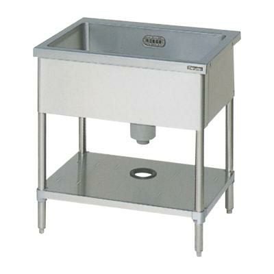 【マルゼン】一槽シンク BS1-067 / BS1-067N 幅600×奥行750×高さ800mm