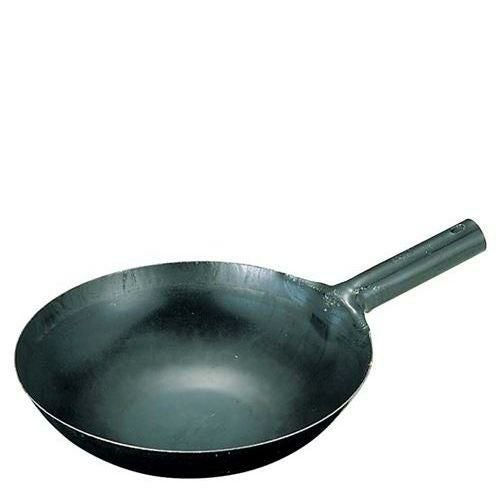 山田 鉄 打出 中華片手鍋 27cm(板厚1.2mm)