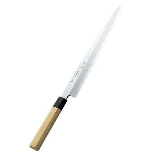 兼松作 青二鋼 柳刃庖丁 30cm