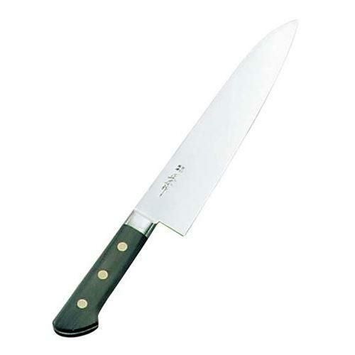 正広作(日本鋼・ツバ付)牛刀 24cm/業務用/新品/小物送料対象商品