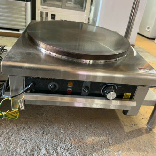 中古】クレープ焼き器 エイシン電機 EC-2000 幅500×奥行500×高さ190