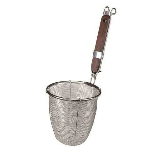 カンダオリジナル 18-8ローズ柄うどんてぼ 丸底