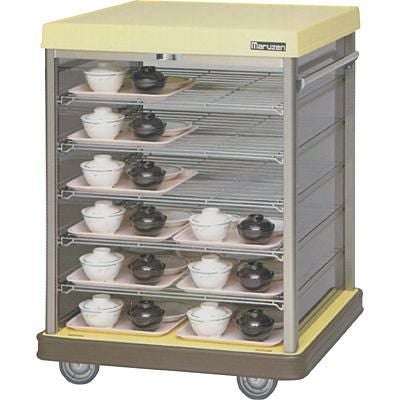 【マルゼン】病院用配膳車 コンパクトサイズ 6段 MHNC-24