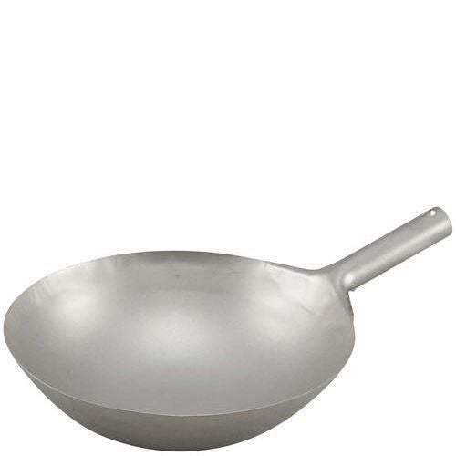チタン 打出 中華 片手鍋 30cm 窒化加工なし/業務用/新品/送料無料