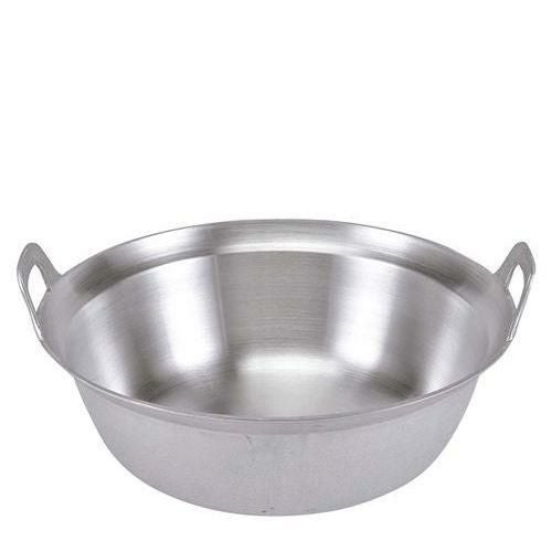 アルミ イモノ段付鍋(料理取手) 45cm