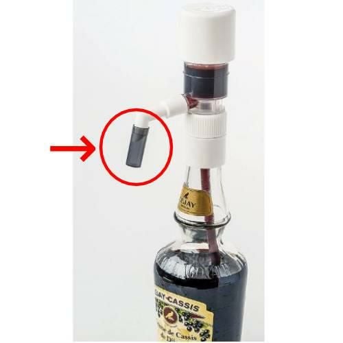 ポンプディスペンサー 一押くん　液だれ防止栓　たれま栓/5入