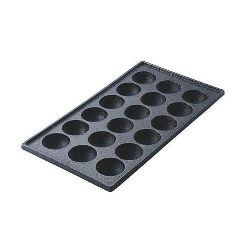 AKS たこ焼鉄板 18穴 φ48×深25mm