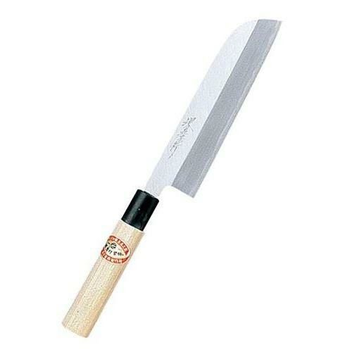 堺孝行 本霞研 鎌形薄刃 21cm 05055/業務用/新品/送料無料 | 菜切包丁