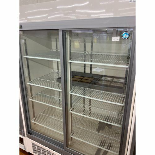 業界最長1年保証】【中古】冷蔵リーチインショーケース スライド扉 
