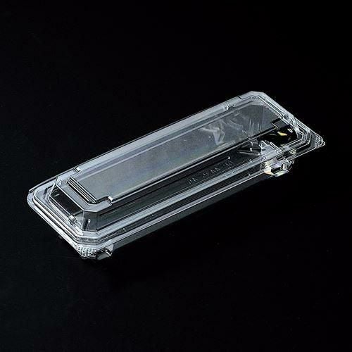 【1枚/約21円】デンカポリマー 食品容器 フードパック（嵌合タイプ） OP-4435-45U 巻き寿司1本 50枚