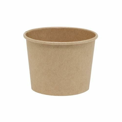 ケーピープラテック 紙容器 KMカップ KM100-390 ナチュラル 本体 50枚