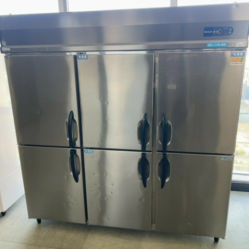 中古】冷凍冷蔵庫 2凍4蔵 大和冷機 633S2-EC 幅1800×奥行800×高さ1905