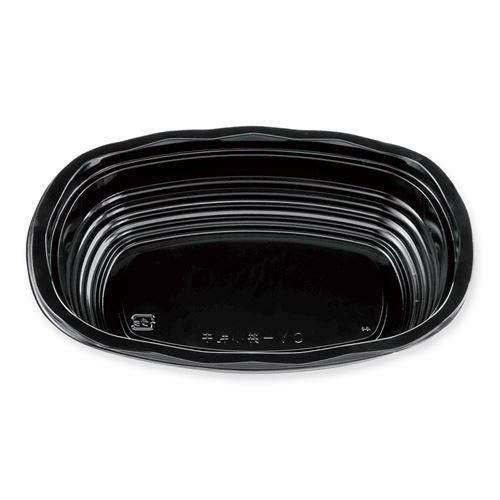 エフピコチューパ 丼容器 CY-丼 本体 小判中 黒 50枚