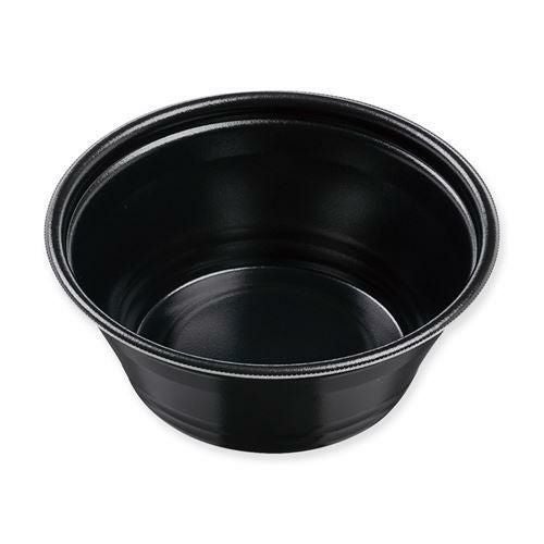 【1枚/約54円】エフピコ 麺・丼容器 DLV麺丼 20（78） 本体 黒W 50枚