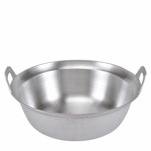 アルミ イモノ段付鍋(料理取手) 51cm