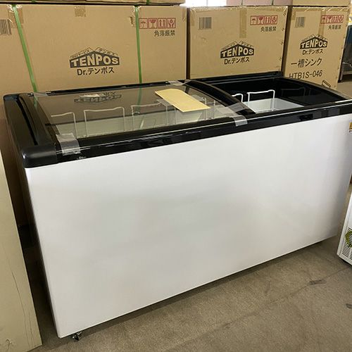 業務用/新品】【サンデン】冷蔵・温蔵オープンショーケース 155L RSG