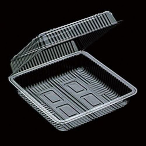 【1枚/約15円】デンカポリマー 食品容器 フードパック（折蓋タイプ） OP-124 100枚