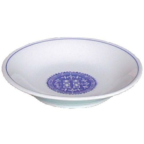 染付竜華 4寸皿