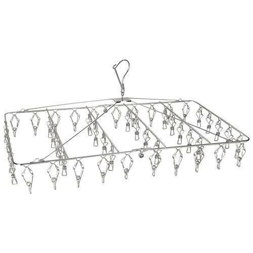 ステンレス 角型ピンチハンガー 48ピンチ SHS-48F