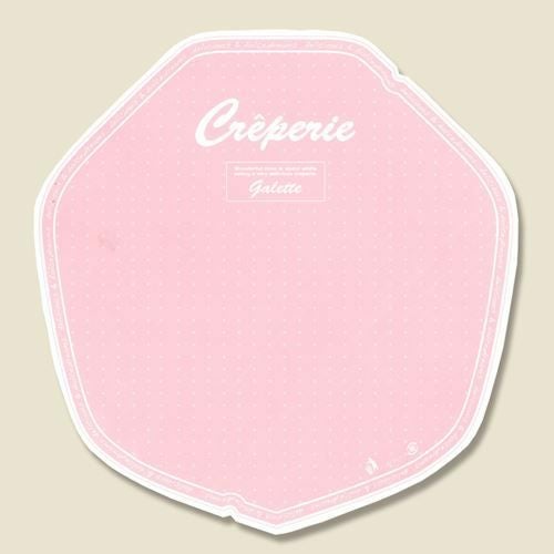 【1枚/約8.5円】クレープ包装紙 デリシャス ピンク 100枚