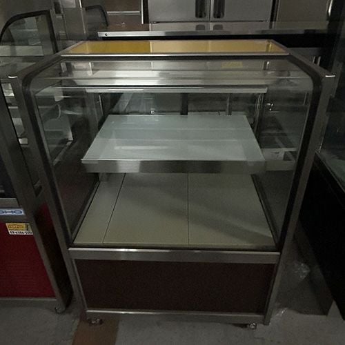 ケーキショーケース(2段) 大穂製作所 OHGU-SRAh-700B 幅700×奥行500×高さ995 【製菓製パン堺センター在庫】