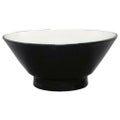 黒釉(中白) 切立高台6.5寸丼